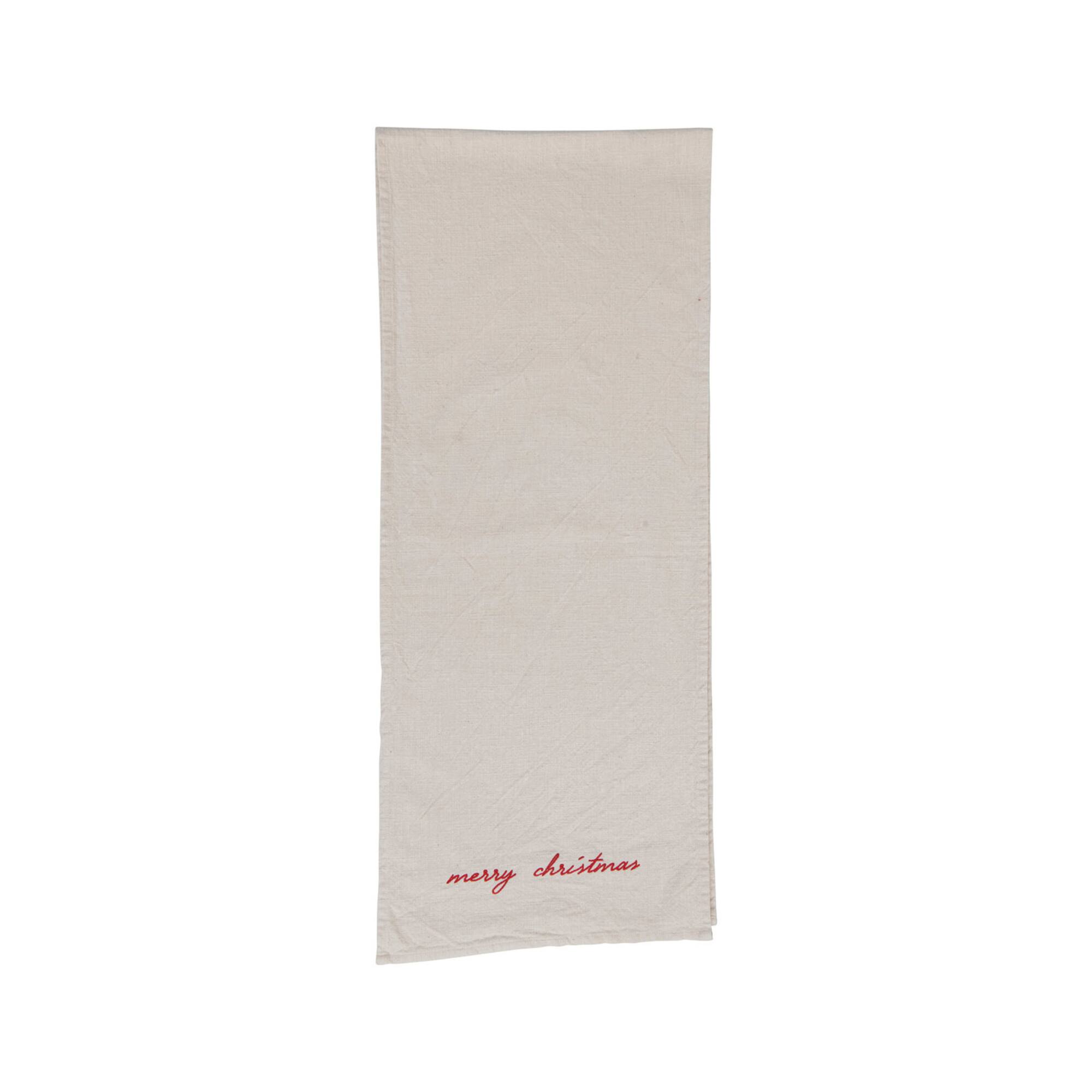 Hello Honey® 6ft. Embroidered Cotton Table Runner